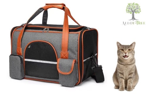 Grey fabric cat - grey,