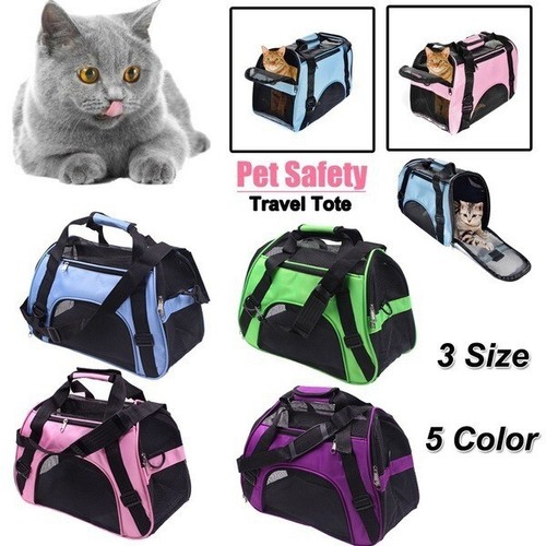 Cat carrier bag soft - bag, fabric