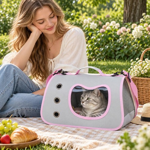 Large cat carrier bag pet - large,