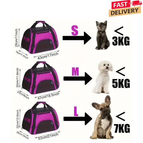 Dog crate puppy carrier - dog, cat