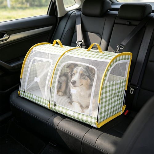 Breathable fabric dog crate - fabric,