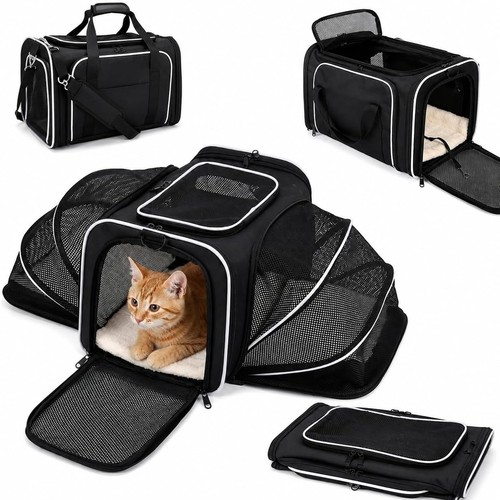 Expandable pet carrier bag - pet,