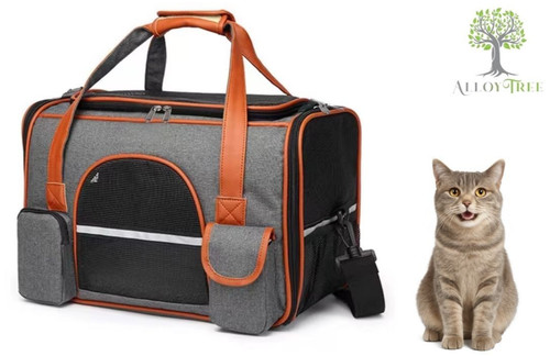 Fabric cat crate carrier dog - fabric,